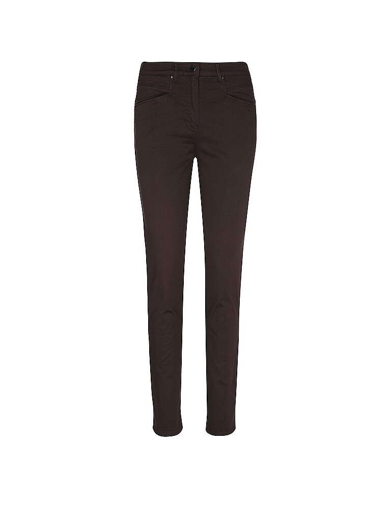RAPHAELA BY BRAX Hose LUCA braun 46 (kurz) damen